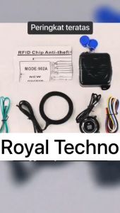 Tombol Starter Mobil Universal Push Start System Stop Engine Keamanan Canggih Keyless Entry RFID