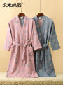 Pure Cotton Bath Robe Unisex Quick Dry Wearable Towel Home Swimming Hotel Pool Summer Bathrobe Children Adult Men Women. 