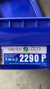 Keranjang Industri Container Box 2290 P Storage Box Multifungsi Green Leaf