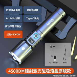 Mini Portable High-Brightness Long-Range Rechargeable Flashlight Emergency Repair Light Durable Outdoor Camping Travel Lamp