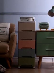 Gap Kitchen Storage Drawer Cabinet With Wheels Movable Plastic Drawer Storage Slim Drawer Organizer Storage Cabinet 夾縫抽屜櫃