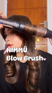 Nimmu Sisir Blow Rambut 4 In 1: Alat Rambut untuk Keriting