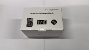 Digital Clock Camera 4-in-1: Clock Alarm Speaker & Camera | 4K UHD 20fps | WiFi6 Remote View | Local Storage