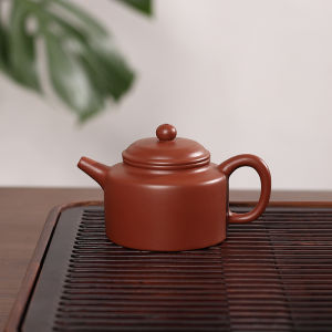 Đồng Nung Thủ Công Nhỏ Hanwawa Lớn Màu Đỏ Phong Cách Trung Hoa Thủ Công Nhỏ Phong Cách Gongfu Tea Hình Quả Lê Dùng Tại Nhà