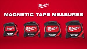 MILWAUKEE GEN III MAGNETIC TAPE MEASURE (6FT/16FT/26FT)