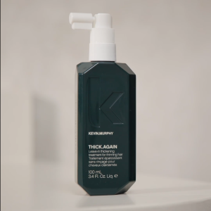 KEVIN.MURPHY THICK.AGAIN 100ml | Leave-in thickening treatment for thinning hair l Strengthen & fortify hair l Boosts thickness l Increase body & bounce | Skincare for hair | Natural Ingredients | Weightless | Sulphate Paraben Cruelty Free l WOOSHOP
