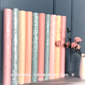45cm x 10M Waterproof Oilproof Wallpaper Bedroom Living Room Kitchen Bathroom Contact Paper Self Adhesive Wall Sticker PVC Home Decor Renovation
