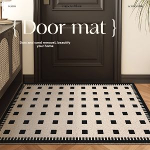 Non-slip Dirt-resistant No-wash Trim-to-fit Coiled Wire Entrance Floor Mat