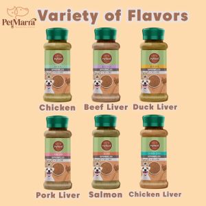 PetMarra Sprinkles for Cats & Dogs: Boosting Appetite with 120g Collection