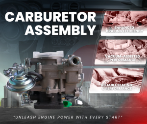 KIA PRIDE / MAZDA 323 CARBURETOR ASSEMBLY KK12S-13-600 ORIGINAL MOHASHI CARBURATOR MCAK-600