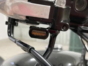 Motorcycle Mini LED E Mark Turn Signal Light Running Indicator Lamp For Harley Touring Street Road Glide Softail Sportster XL883