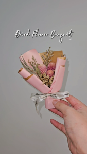 【Mach Photo】Dried Flower Bouquet Valentines Birthday Anniversary Teachers Day Christmas Graduation Gift