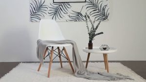 【Bearing 150kg】Eames Dining Chair Creative Curvy Dining Room Chair/Computer Desk Chairs/Cafe Kerusi/Kerusi belajar with PP Materia 椅子