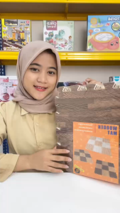 Mainan Anak WOODEN PUZZLE EVA MAT Karpet Puzzle Lantai Motif Kayu Alas Lantai Foam Empuk 30x30cm