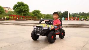 BEIGE รถไฟฟ้าของเด็ก รถเด็กไฟฟ้า รถเด็กเล่นไฟฟ้า รถไฟฟ้าเด็ก รถจีฟ รถจีฟเด็ก ขับเคลื่อน4ล้อ รถแบตเตอรี่เด็ก มีไฟและเสียงดนตรี รถเด็กนั่งทรงจี๊ป รถไฟฟ้าเด็กเล่น รถของเด็กไฟฟ้า - Lazada