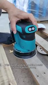 Electric Goddess Cordless 125mm Sander Disc 11000rpm Woodworking Sanding Putty Polishing Power Tool For Makita 18V Battery Pin