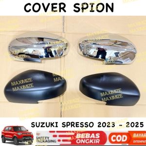 Cover Spion Suzuki Spresso S presso 2022 2024 2025 Hitam Chrome