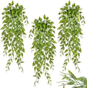 50CM Artificial Eucalyptus Ivy Potted Artificial Plant For Home Decoration Bride Wedding Decor Flower Office Bathroom Decor