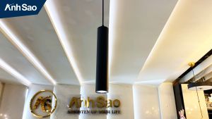 Đèn Thả Trần Rọi Ống Bơ - Trang Trí bàn ăn phòng bếp Quầy bar Nhà hàng