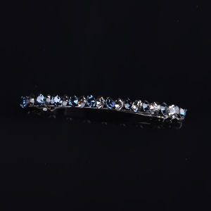 Original Korean Style Rhinestone Barrettes Small Spring Clip Crystal-like Slim Head Clip Three-Dimensional Diamond-Inlaid Bang Clip