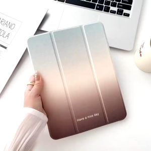เคสไอแพด Gen9/8/7 10.2 gen10 Air6 11 Air7 Gen11 เคสiPad Gradient Collection Air4/5 10.9 Case iPad ใส่ปากกาได 11pro mini6 gen6 Air3 10.5 pro11 2024 MINI7
