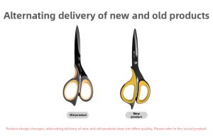deli | Large Coated Tip Ergonomic Scissors