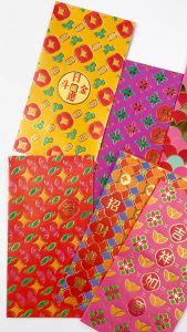 Pinky Bee Angpau Hongbao Panjang Gold Premium Imlek Ulang Tahun 71010500