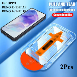 2 Pcs Premium Tempered Glass For OPPO RENO 14F 14 Pro Dust Free Screen Protector RENO 13 F 12F 11F 12SF 13FS Easy Install Glass