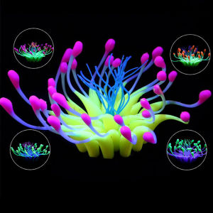 Artificial Glowing Effect Coral Simulation Aquarium Glow Decorations Seaweed Plants Ornaments Fish Tank Aquarium Supplies