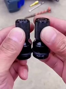 Bộ Mũi Vặn 5 Món Kèm Nắp Chuyển Đổi Thép Carbon Cao Cấp Hình Lục Giác Bộ Chuyển Đổi Mũi Khoan 1/2" Sang 1/4" Cho Phụ Kiện Dụng Cụ Điện