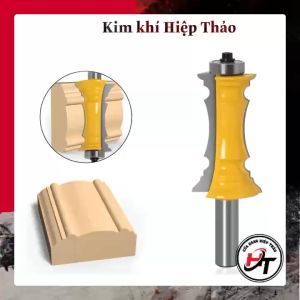 Mũi soi phào chỉ khung tranh chỉ nổi cửa gỗ đánh 1 lần 64mm Vàng CPKT1L64