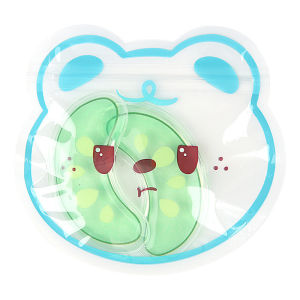 Reusable Ice Gel Eye Pack Compact Cooling Hot Cold Compress Gel Eye Pad for Eye Strain Swelling Dark Circle Under Eye Care
