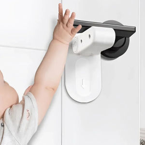 Child Safety Door Handle Lock Baby Safety Anti-Open Door Lever Lock Pet Proof Door Handle Latch Home Safety Accessories
