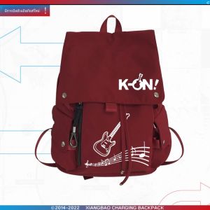 กระเป๋าเป้สะพายหลังนักเรียน Wuxingyi กระเป๋าเป้สะพายหลังแบบสะพายไหล่คู่สำหรับทั้งชายและหญิง กระเป๋าใส่หนังสือสไตล์ญี่ปุ่นแบบลำลอง