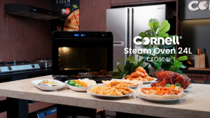 Cornell 24L Steam Oven Multifunctional Oven Air Fryer Dehydrator with 50 In built Recipes