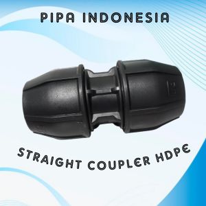 Sambungan Pipa HDPE 1 1/4 Inch atau 40 mm Fiting Pipa HDPE Coupler
