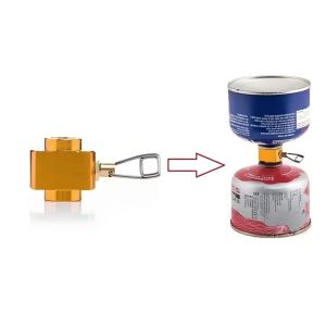 Bộ Chuyển Đổi Gas Propane Bếp Cắm Trại Bộ Đốt Gas Bình Gas Butan Bình Chứa LPG Thiết Bị Cắm Trại Ngoài Trời Dụng Cụ Nhỏ Cần Thiết