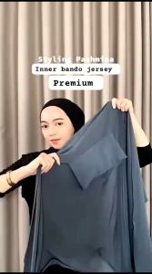 Pashmina Inner Jersey Oval Bando/Pasmina Jersey Inner/Pasmina Oval Inner Bando