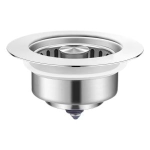 Bộ Lọc Lưới Chống Mùi Bằng Thép Không Gỉ Cho Bồn Rửa Nhà Bếp Bộ Lọc Lò Xo Phụ Kiện Thoát Nước Bồn Rửa Chén