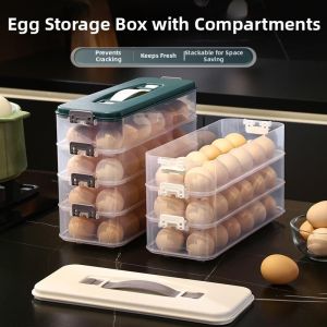 QIAOPIDIANDIAN | Portable Stackable Fridge Storage Box
