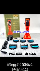 Tông đơ cắt tóc từ tính POP S33 công suất 10W