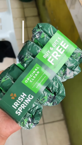 IRISH SPRING ORIGINAL CLEAN BAR SOAP 55G