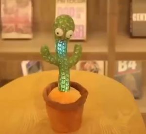 น้องบอง TikTok ของกรุงเทพ จัดส่งจาก กระบองเพชรเต้นได้ ตูกตาอัดเสียง มีเพลง เต้นได้ 120เพลงมีไฟวิบวับของขวัญวันเกิด อัดเสียงได้ ร้องเพลงได้ ชาร์จ USB มีไฟ ค้นหา ค้นหา Cactus Can Dance กระบองเพชรพูดได้