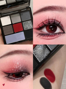 Gothic Color Eyeshadow Palette Earth Tone Makeup Artist Black Brown Red Colorful Matte Series Chinese Manufacturer