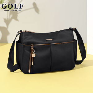 GOLF QUALITY Fashionable Oxford Cloth Crossbody Bag for Women Small Casual Lightweight Crossbody Bag Large Capacity Leisure Travel Bag Versatile Single Shoulder Bag Free Shipping
