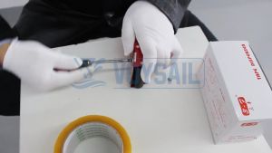 Heavy Duty Metal Tape Dispenser & Cut Tapes Packaging