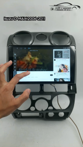 HO จอแอนดรอยด์ ขนาด9นิ้ว ISUZU D MAX 2006-2011 CPU 4/8CORE รับไวไฟ GPS Netflix 2DIN4G 360 พาโนรามา เครื่องเสียงรถยนต์