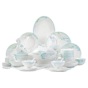 ชุดจานและถ้วยเซ็ตใหม่ปี 2025 ของ Mornenjoy สำหรับใช้ในบ้าน จิวเวลรี่เซ็กซี่ เครื่องประดับตกแต่งโต๊ะอาหาร ชุดจานและถ้วย ของขวัญอันดับหนึ่งสำหรับการย้ายเข้าอยู่ใหม่