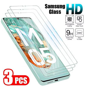 3Pcs Tempered Glass Screen Protector Film For Samsung Galaxy M13 M14 M15 M16 4G 5G M01 Core M02 M02S M04 M05 M10 M10S M11 M12