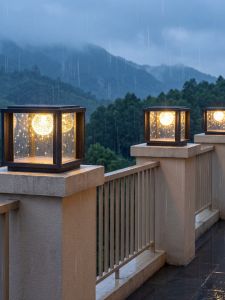 VINCAN | Solar Outdoor Pillar Light for Decoration